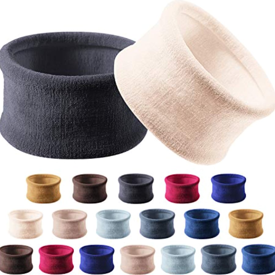 eBoot Large Cotton Stretch Hair Ties Bands