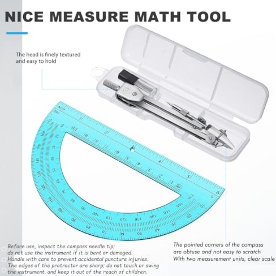 eBoot Student Geometry Math Set, Drawing